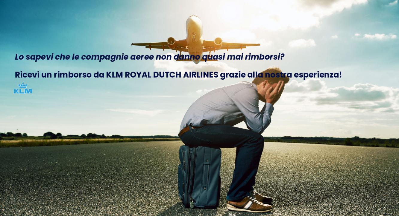 rimborso voli klm royal dutch airlines